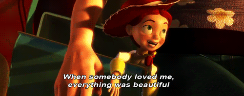 Image result for toy story 2 when she loved me gif