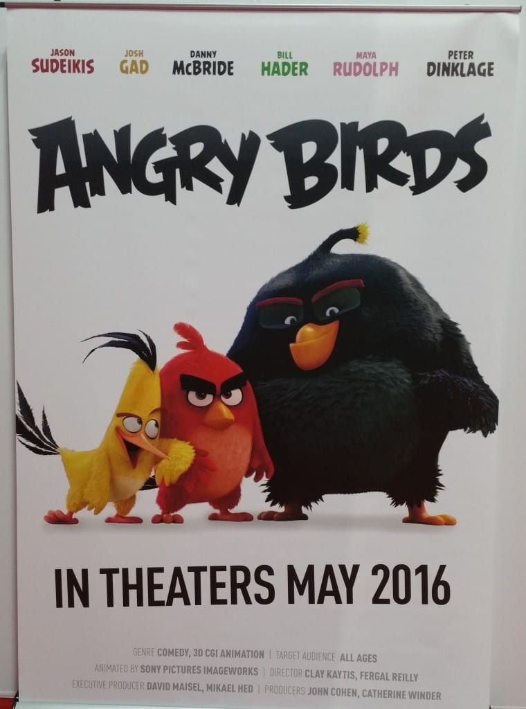 First Look at Posters for Sony's 'Angry Birds' | Rotoscopers