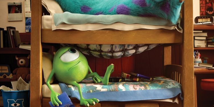 Monsters-University-Poster-Bunk-Bed-Dorm-Room