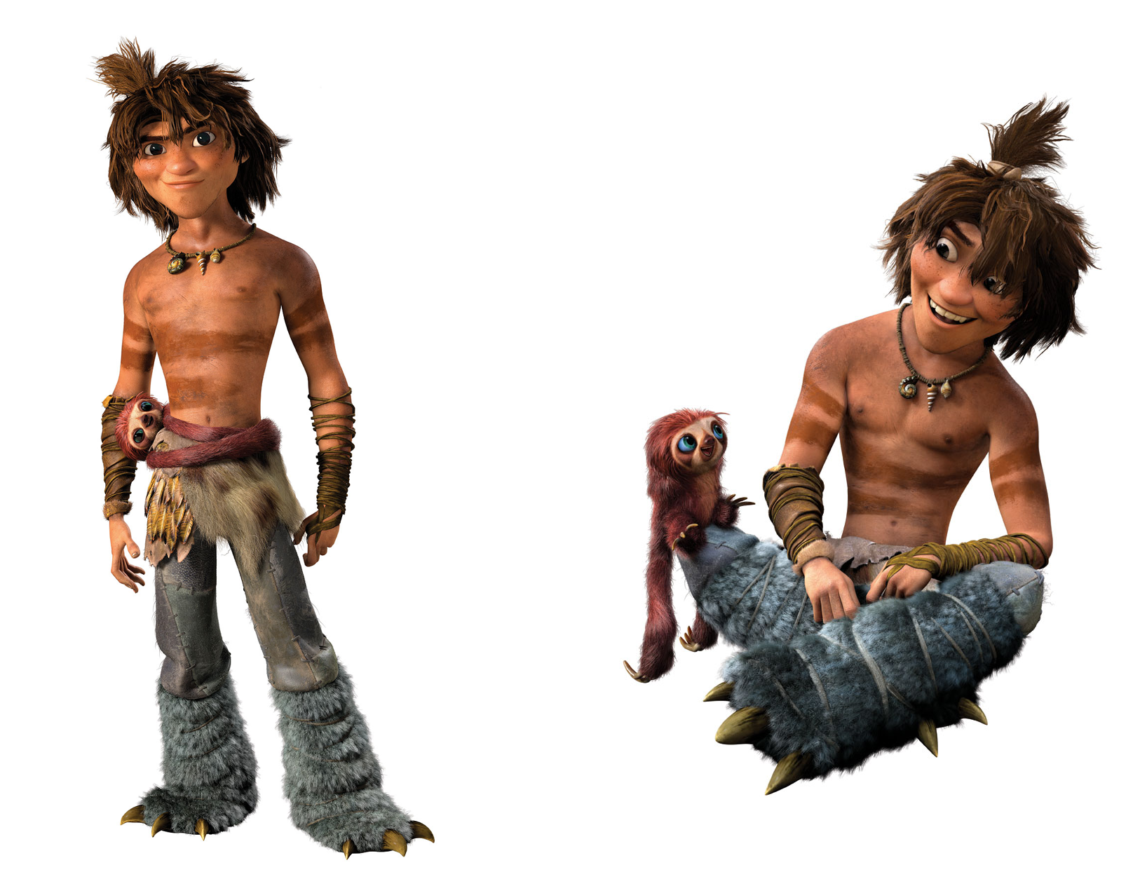 First Look at 'The Croods' Characters & Story Rotoscopers