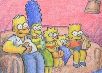 Plympton-Simpsons-Couch-Gag