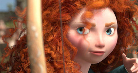 Image result for merida pixar 2d design