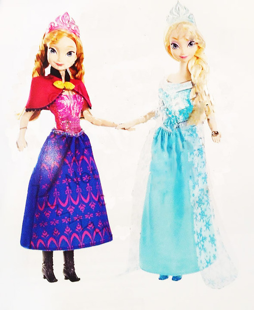 anna-elsa-barbie-dolls-frozen-disney