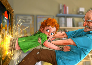 Art-Story-Walt-Grandpa-painting