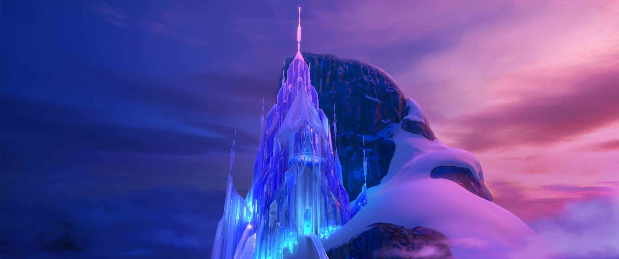 New 'Frozen' Images Show Off Elsa's Ice Palace, Arendelle &a...