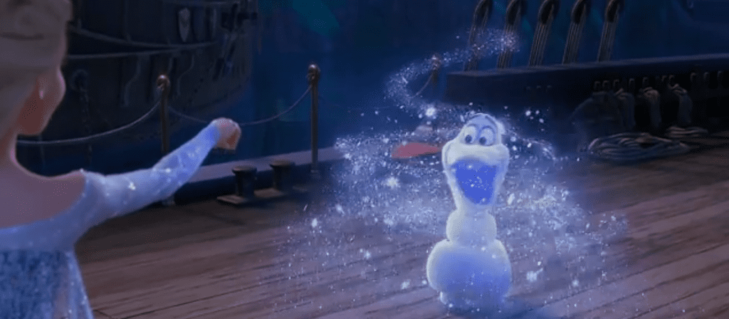 elsa-frozen-trailer-elsa-creating-olaf