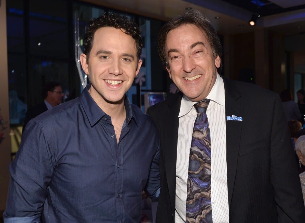 frozen world premiere santino fontana