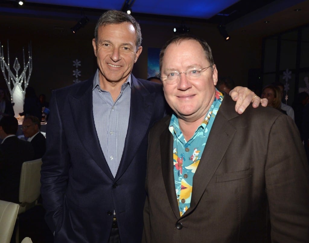 The World Premiere Of Walt Disney Animation Studios' "Frozen" - After Party - john lasseter bob iger