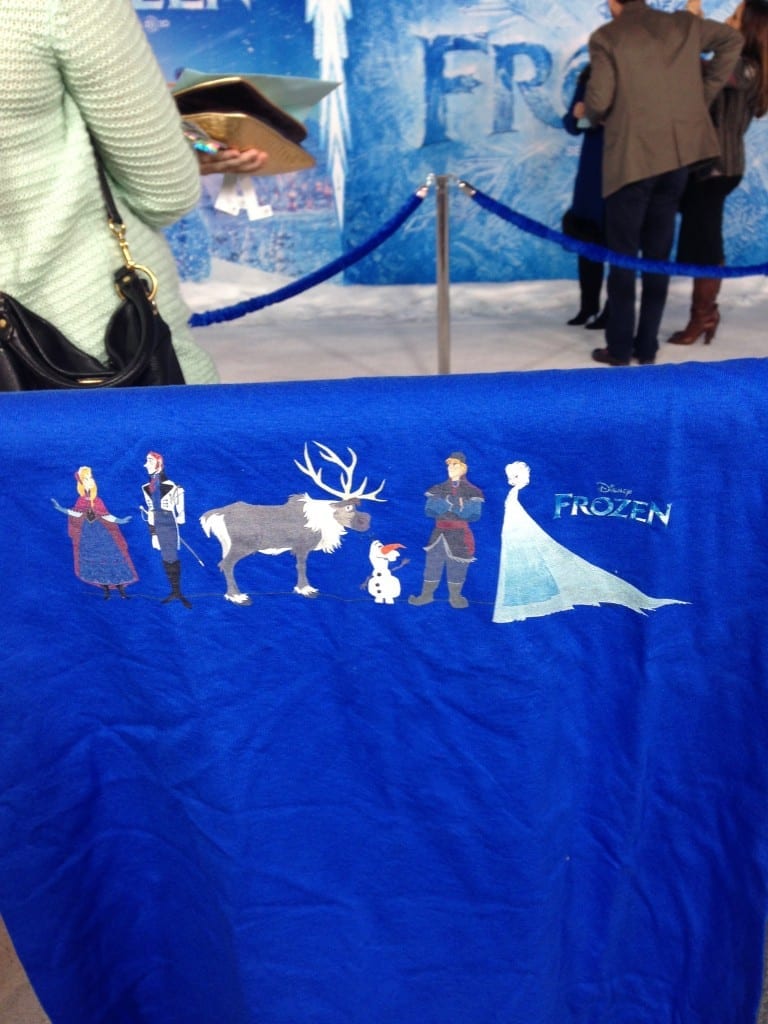 frozen world premiere t shirt rotoscopers