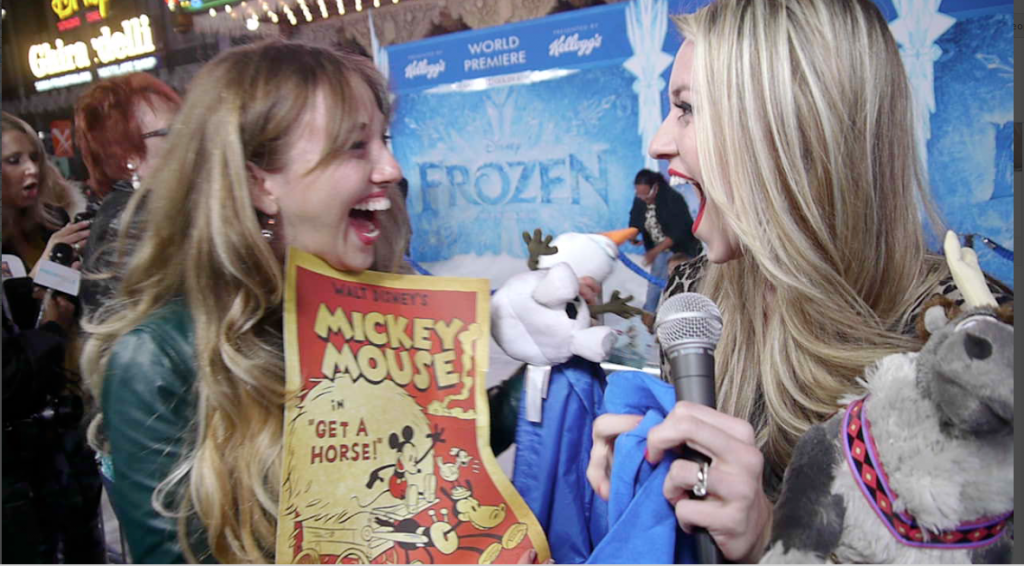 frozen world premiere rotoscopers goodie bag