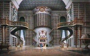 beauty-and-the-beast-library