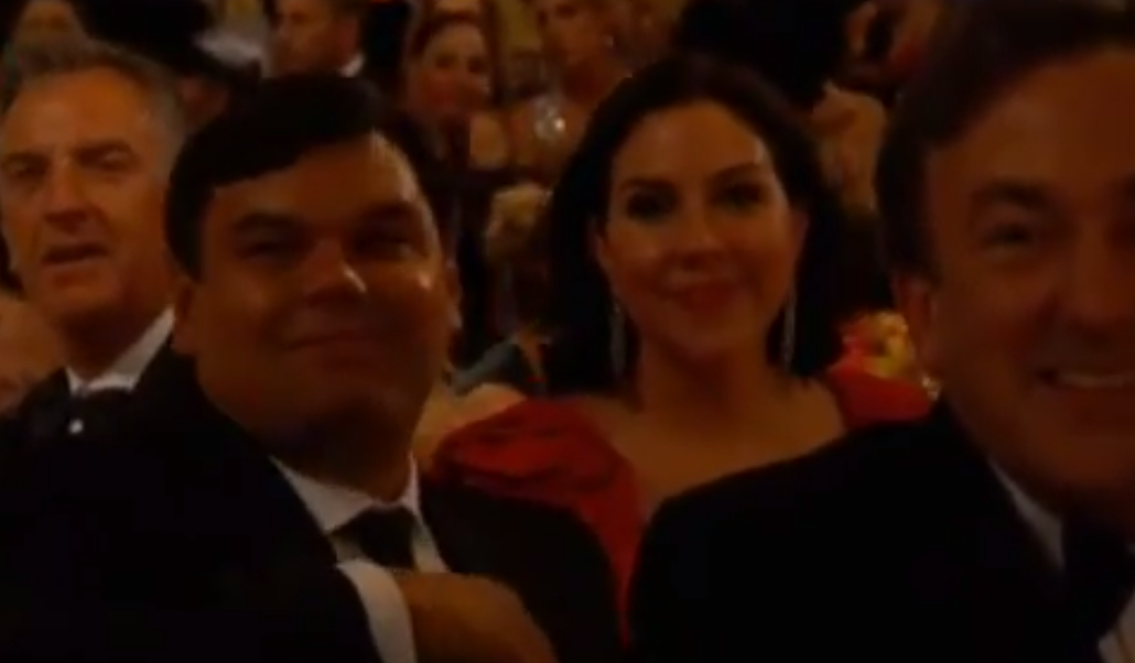 robert lopez kristen anderson-lopez golden globes 2014 peter del vecho frozen