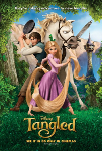 Tangled UK Poster