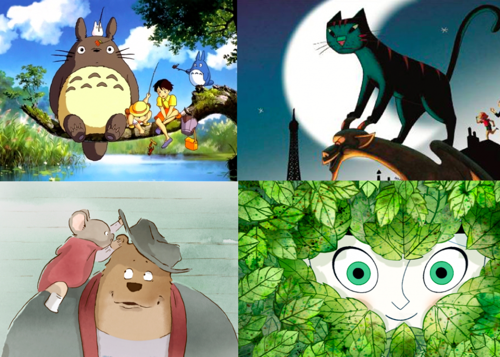 GKIDS_retrospective_films_my_neighbor_totoro_a_cat_in_paris_ernest_and_celestine_secret_of_kells