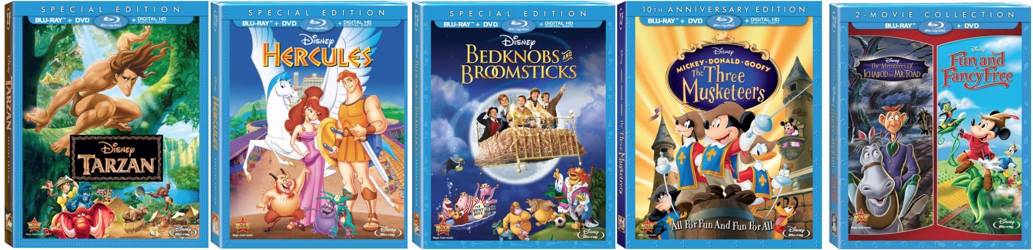 5 New Disney & Pixar Classics Available on Blu-ray Today - Rotoscopers
