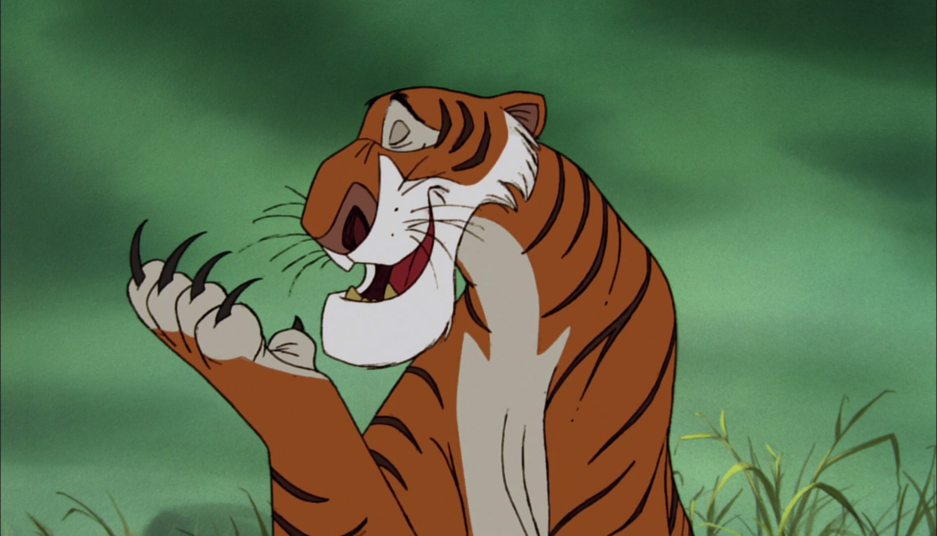 “Is possible you do not know who I am?” “Everyone runs from Shere Khan”  