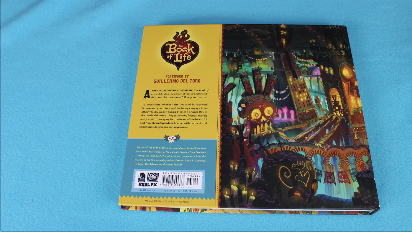 ART OF THE BOOK OF LIFE BACK COVER