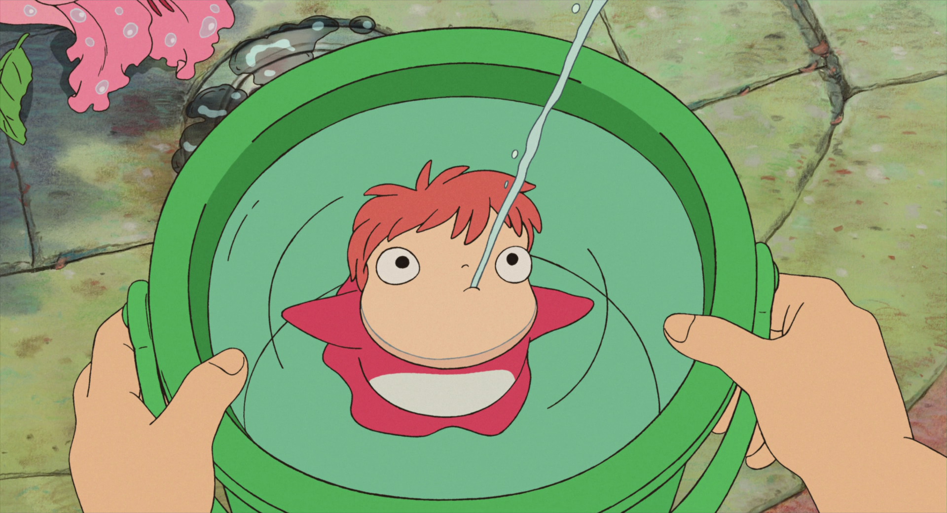 It is the love between Sōsuke and Ponyo that balances nature and... 