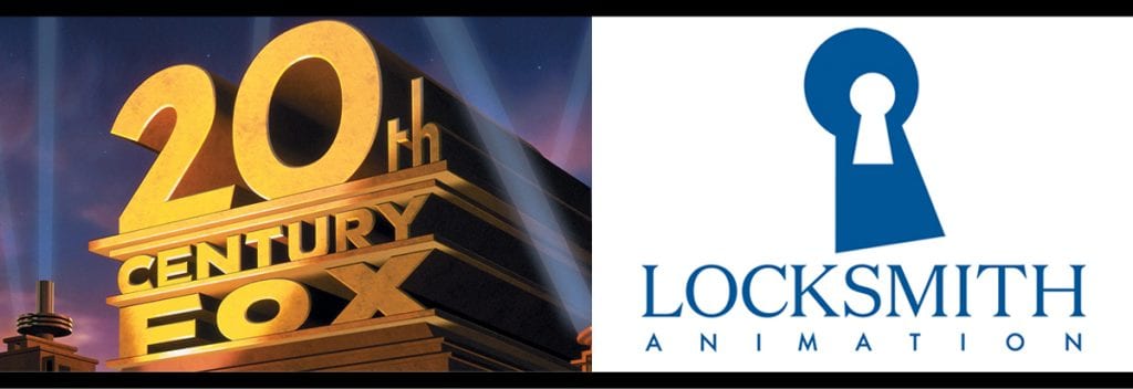 20th Century Fox and Locksmith Animation logos