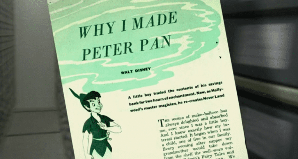 Walt-Disney-Why-I-Made-Peter-Pan