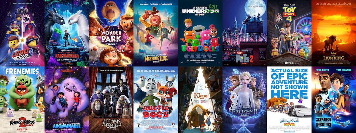 A Recap on 2019's Mainstream Animated Features - Rotoscopers
