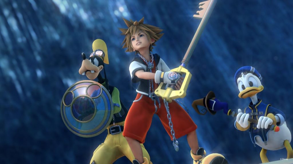 Sora, Donald, and Goofy
