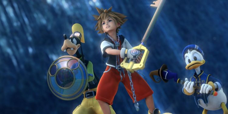 Sora, Donald, and Goofy