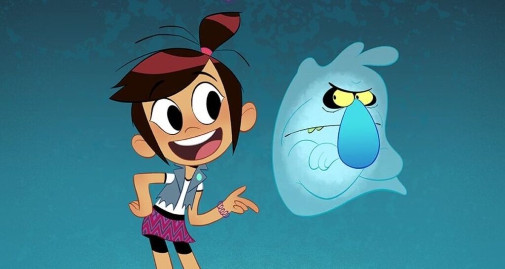 Molly and Scratch the Ghost