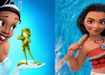 Tiana and Moana