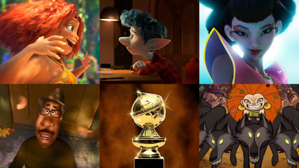 'The Croods: A New Age', 'Onward', 'Over the Moon', 'Soul', and 'Wolfwalkers' are this year's nominees for Best Motion Picture - Animated.