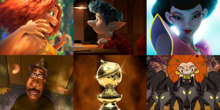 'The Croods: A New Age', 'Onward', 'Over the Moon', 'Soul', and 'Wolfwalkers' are this year's nominees for Best Motion Picture - Animated.