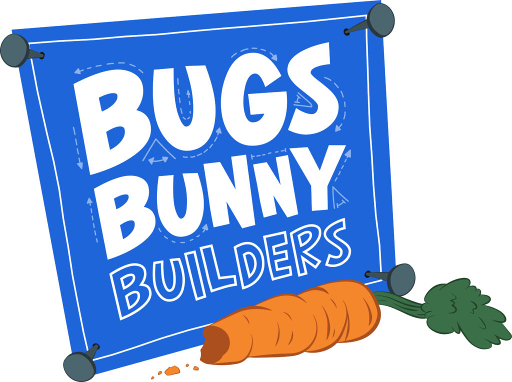 Logo for Bugs Bunny Builders