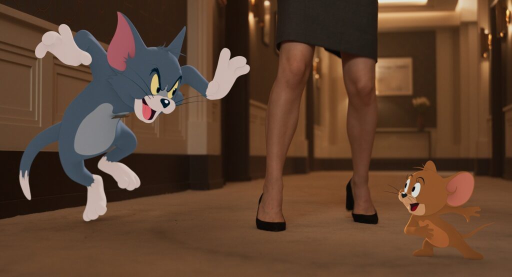 Tom and Jerry chase