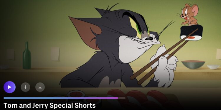 Tom and Jerry Special Shorts Banner