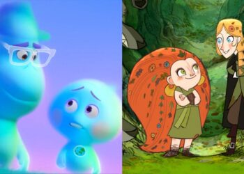 Pixar's 'Soul' (left) and Cartoon Saloon's 'Wolfwalkers' (right) were the big winners of the 48th Annie Awards, winning seven and five awards respectively.