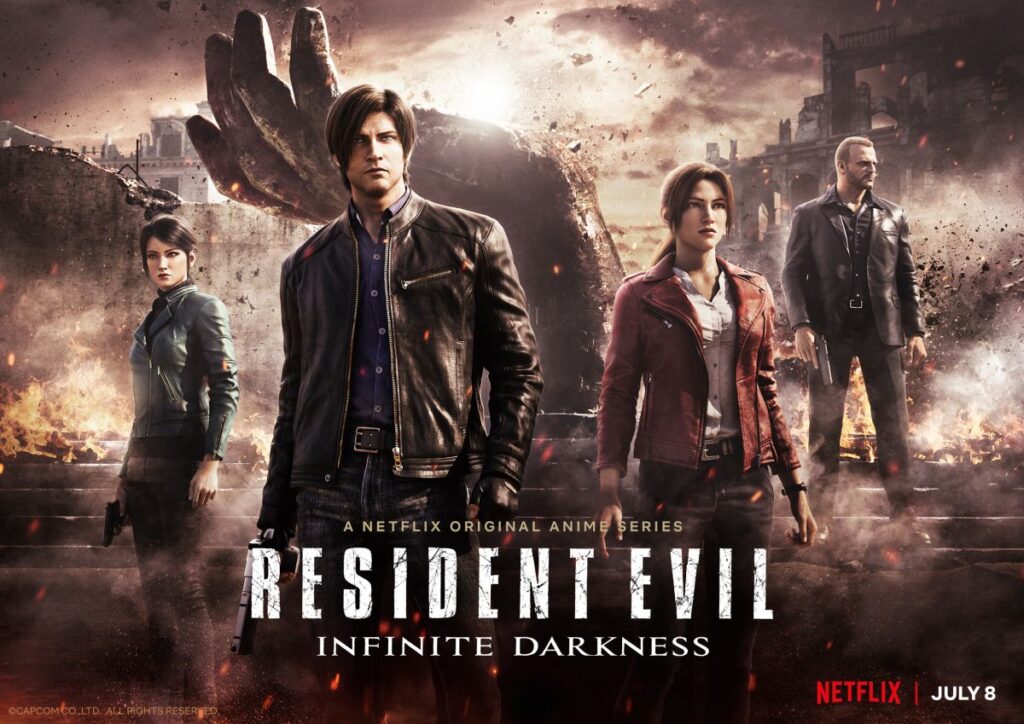 [TRAILER] Netflix's 'Resident Evil: Infinite Darkness' Sets Our Heroes Running from Zombies