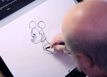 Eric Goldberg Drawing Mickey Mouse
