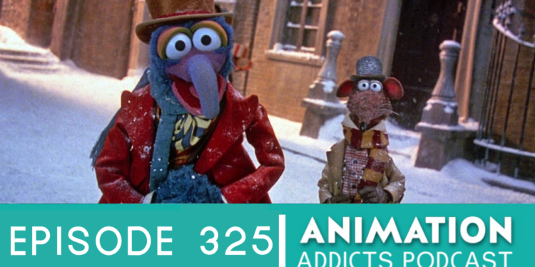 Animation Addicts Podcast #325: The Muppet Christmas Carol – The Rubber Chicken Factory